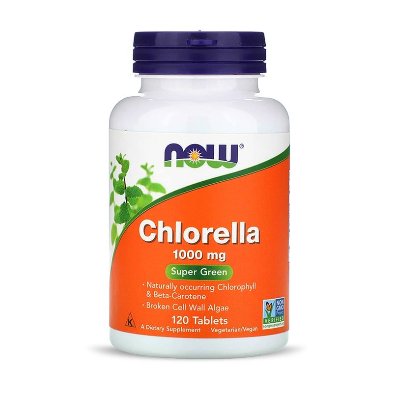 Now Foods, CHLORELLA 1000mg, 120 Tablets
