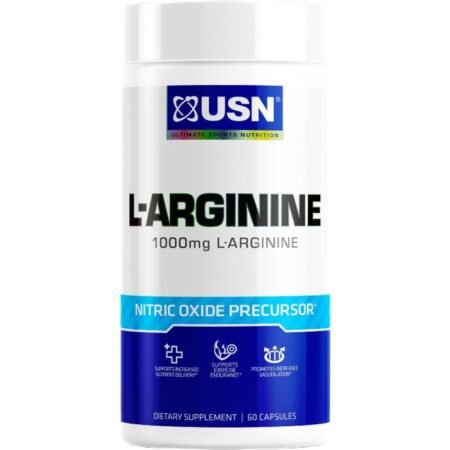 USN L-Arginine HCl, 60 Capsules