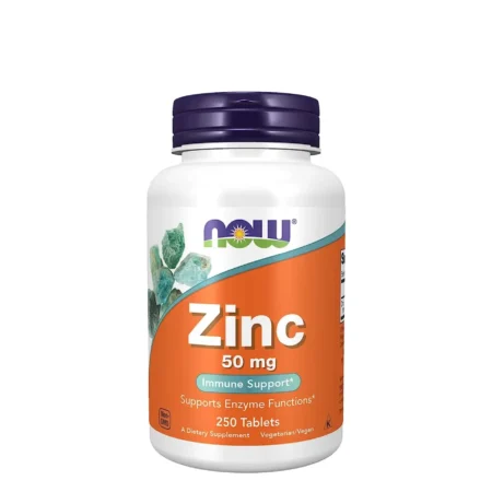 Zinc 50mg 250 Tablettes Now