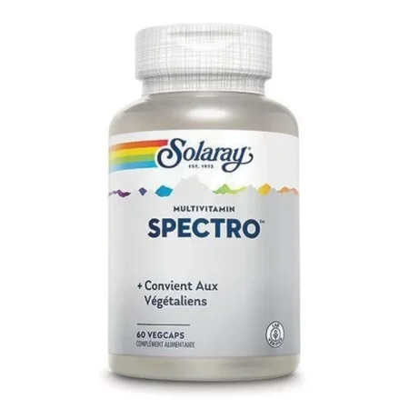 Solaray Spectro Multi-vita-min Capsules Végétales B/60
