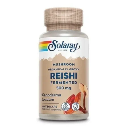 Solaray Reishi Fermenté 500mg Capsules Végétales B/60