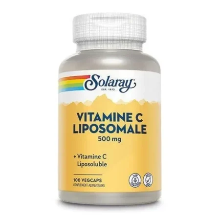 Solaray Vitamine C Liposomale 500mg Capsules Végétales B/100