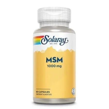 Solaray Msm 1000mg Capsules B/60