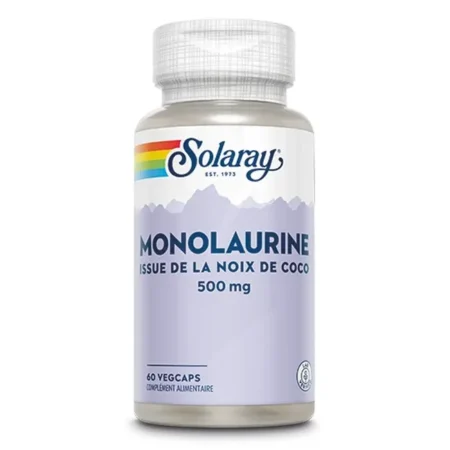 Solaray Monolaurine 500mg Capsules Végétales B/60