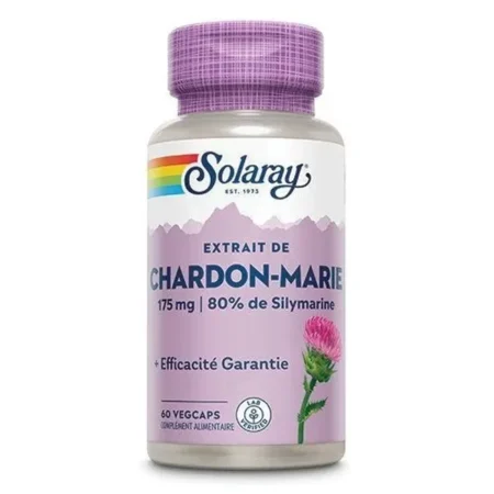 Solaray Chardon-marie 175mg Capsules Végétales B/60