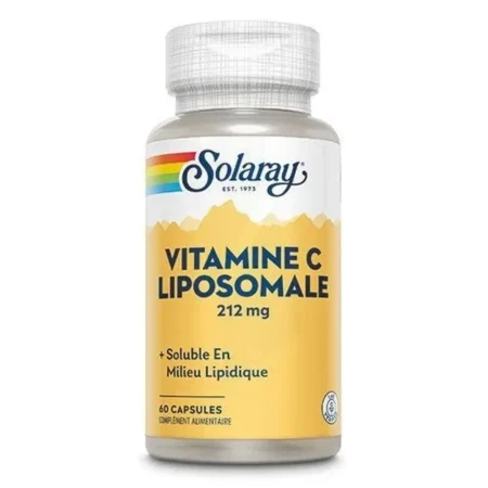 Solaray Vitamine C Liposomale 212mg Capsules B/60