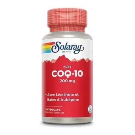 Solaray Coq10 200mg Capsules Végétales B/30