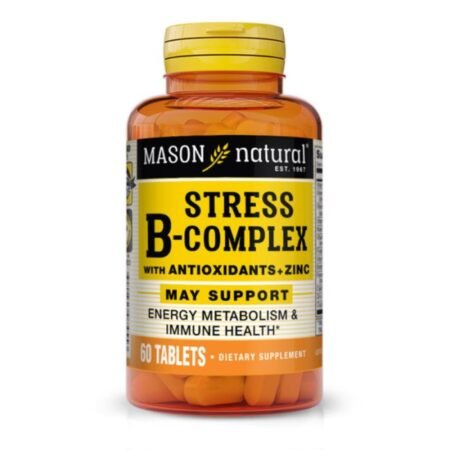 MASON NATURAL STRESS B COMPLEX ANTIOXIDANT PLUS ZINC 60 COMPRIMES
