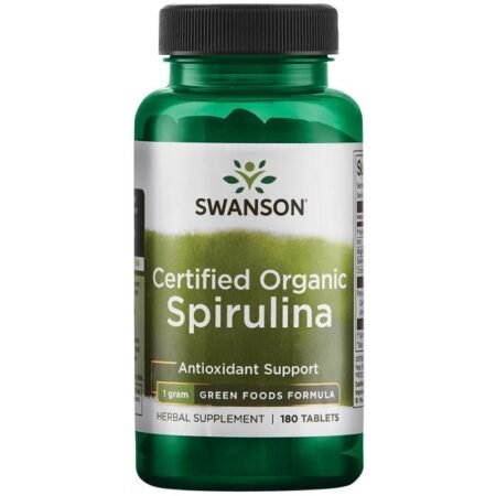 100 % de spiruline biologique certifiée