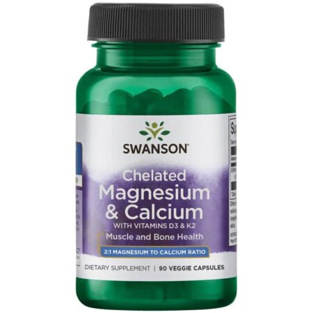 Albion Magnesium & Calcium with Vitamins D3 & K2