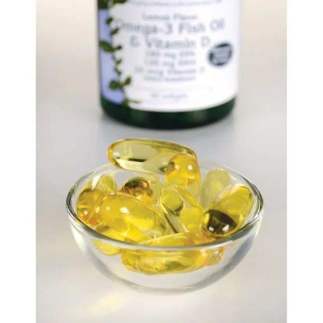 Omega-3 Fish Oil with Vitamin D - Lemon Flavored – Image 2