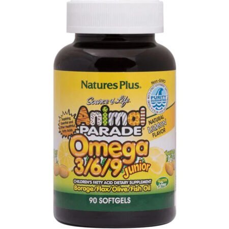 Animal Parade Omega 3/6/9 Junior - Lemon