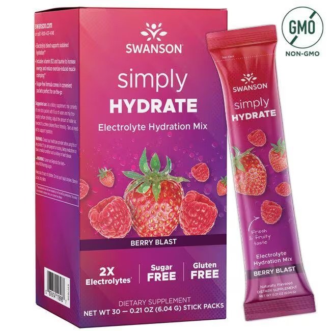 simply HYDRATE Electrolyte Hydration Mix - Berry Blast – Image 2