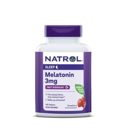 Melatonin Fast Dissolve, 3mg - 90 tablets