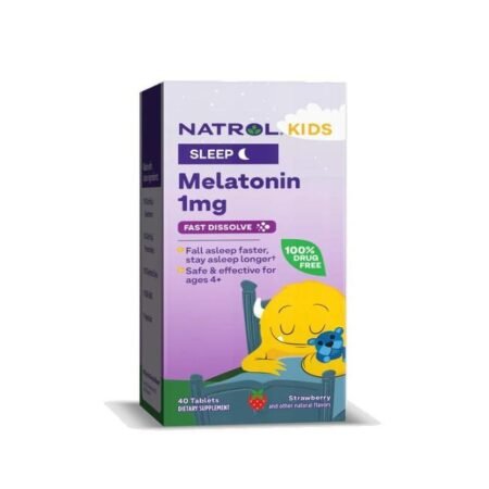 Kids Melatonin, Strawberry - 30 tablets
