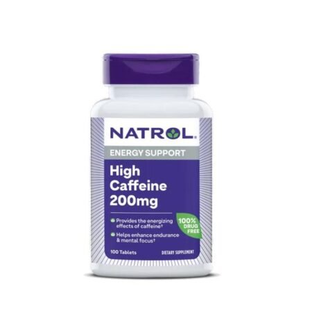 High Caffeine, 200mg - 100 tablets