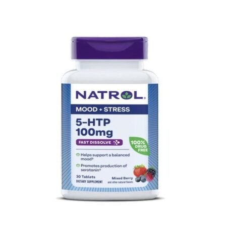 5-HTP Fast Dissolve 100mg - 30 tablets