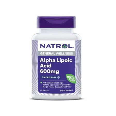 Alpha Lipoic Acid Time Release, 600mg - 45 tablets