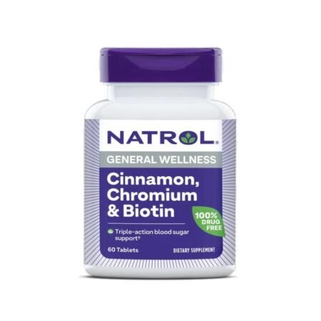 Cinnamon, Chromium & Biotin - 60 tablets