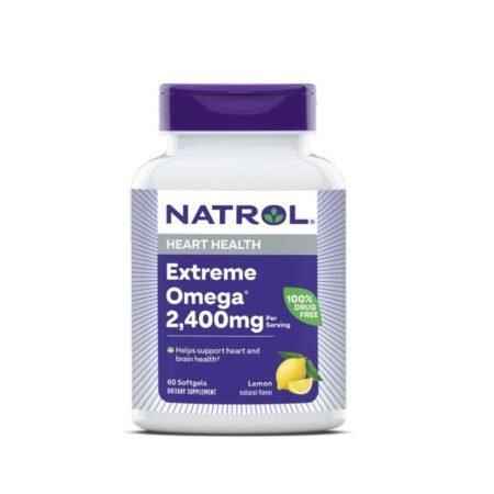 Extreme Omega, 2400mg (Lemon) - 60 softgels