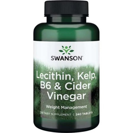 Lécithine, varech, B-6, & Cider Vinegar